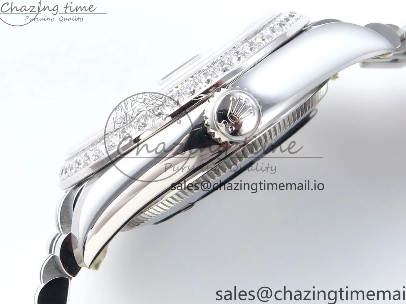 Dial Best Blue Jubilee 1:1 ARF Bezel Edition DateJust Roman 904L 2688 on Bracelet Diamonds SS 31 Steel 278384RBR ETA 0423